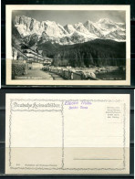 K19525)Ansichtskarte: Zugspitze, Eibseehotel - Zugspitze