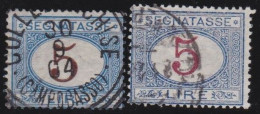 Italy   .  Y&T   .     Taxe  16/17    .   O      .    Cancelled - Postage Due