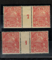 Nouvelle - Calédonie _2  Millésimes  - N°117  1921+1927) - Unused Stamps