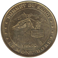 63-0191 - JETON TOURISTIQUE MDP - Le Mont Dore - Sommet Du Sancy 1886m - 2006.1 - 2006