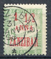 Réf 80 > ZANZIBAR < TAXE N° 3 Ø Cachet 31/01/1898 Oblitéré Ø Used -- Cote 20 € - Oblitérés