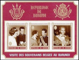 BL42A**(428D/F) - Visite Du Couple Royal / Bezoek Koningspaar / Besuch Des Königspaares / Visit Of The Royal Couple - Unused Stamps