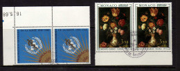 Monaco - Tableau - ONU - Obliteres - Used Stamps