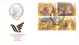 IRAN - FDC WWF 2003 - CHEETAH / 4329 - Iran