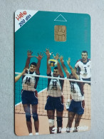 T-566 - SERBIA, Telecard, Télécarte, Phonecard, Halo Kartica, Volleyball - Yugoslavia