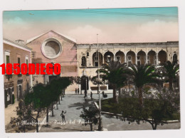 MANFREDONIA - PIAZZA DEL POPOLO  F/GRANDE  VIAGGIATA 1962  ANIMAZIONE - Manfredonia