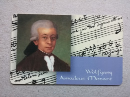 T-592 - GERMANY, Telecard, Télécarte, Phonecard, WOLFGANG AMADEUS MOZART - Autres & Non Classés