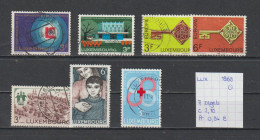 (TJ) Luxembourg 1968 - 7 Zegels (gest./obl./used) - Gebruikt