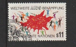 United Nations N.Y. 1990 Fighting Aids Used Mi 101, Sn 100, Yt 105, Sg 99, Un 101 - Gebraucht