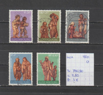 (TJ) Luxembourg 1971 - YT 786/90 (gest./obl./used) - Gebruikt