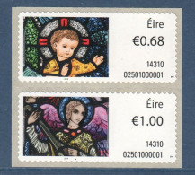 EIRE Ireland Irlande, **, Yv D 61, 62, Mi ATM 61, 62, SG M 57, 58, Noël 2014, - Neufs