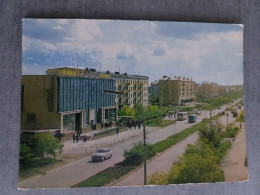 Soviet Architecture - KAZAKHSTAN. Zelinograd (now Astana Capital) - Mira Street. 1973 Postcard - Kazachstan