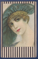 CPA Art Déco Femme Woman écrite 950 - Vrouwen