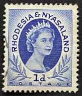 RHODESIA AND NYASALAND -  (0) - 1954-1956 - # 142 - Rhodésie & Nyasaland (1954-1963)