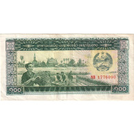 Billet, Laos, 100 Kip, Undated (1979), KM:30a, TTB+ - Laos