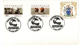 Australia 2006 V8 Supercars,Darwin  Postmark, Souvenir Cover - Postmark Collection