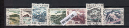 1967 Tourism. Mountain Peaks 7v.- Used/oblitere (O) Bulgaria / Bulgarie - Used Stamps