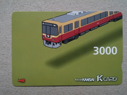 T-608 - JAPAN, Japon, Nipon, Carte Prepayee, Prepaid Card, CARD, RAILWAY, TRAIN, CHEMIN DE FER - Trains