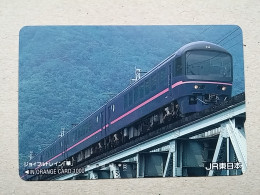 T-612 - JAPAN, Japon, Nipon, Carte Prepayee, Prepaid Card, CARD, RAILWAY, TRAIN, CHEMIN DE FER - Trains