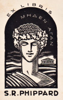 S.R. Pippard - Exlibris Ex-libris Ex Libris Australien Australia Bookplate - Bookplates