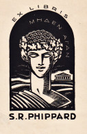 S.R. Phippard - Exlibris Ex-libris Ex Libris Australien Australia Bookplate - Bookplates