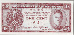 HONG KONG - 1 Cent 1945 UNC - Hong Kong