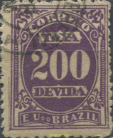 675842 USED BRASIL 1895 SELLOS DE TASA - Unused Stamps
