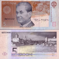 Billets De Banque Estonie Pk N° 76 - 5 - Estonie