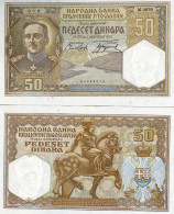 Billet De Banque Collection Serbie - Pk N° 29 - 50 Dinara - Servië