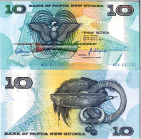 Billet De Banque Collection Papouasie Nouvelle Guinée - PK N° 9 - 10 Kina - Papouasie-Nouvelle-Guinée