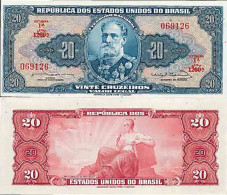 Billet De Banque Collection Bresil - PK N° 168 - 20 Cruzeiros - Brasilien