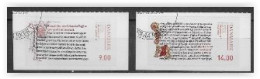 Danemark 2014 N°1765/1766 Oblitérés Manuscrits - Used Stamps