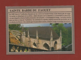 SAINTE BARBE DU FAOUET - Faouët