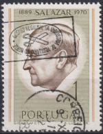 1970 Portugal ° Mi:PT 1136B, Sn:PT 1103, Yt:PT 1116, Antonio Salazar - Perf 13½ - Used Stamps