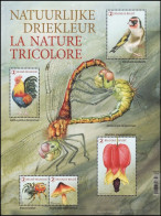 BL303**(5036/5040) - La Nature Tricolore / Tricolore Naturel / Dreifarbige Natur / Tricolor Nature - Marijke Meersman - Neufs