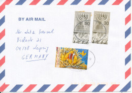 Israel Cover Sent To Germany 20-3-2006 Topic Stamps - Covers & Documents