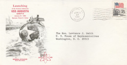 USS Augusta Submarine USA 1984 Cover - Duikboten