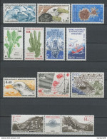 TAAF;1986; Année Complète N°115 à 121 Et  PA 92 à 96 ;NEUFS**;MNH - Collections, Lots & Séries