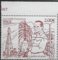 2022 Saint Pierre Et Miquelon  N° 1295  Nf** MNH . Le Gardien De Phare - Unused Stamps