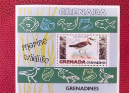 Grenada Grenadines 1979 Wild Birds 1 Bloc Neuf ** MNH YT BF 46 Mi BL 45 Ucello Oiseau Bird Pájaro Vogel Marine Wildlife - Seagulls