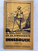 Umgebungskarte Von Innsbruck - Maßstab 1 : 50.000. - Topographische Karten