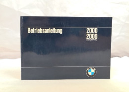 Betriebsanleitung BMW 2000.  Automatic. - Transports