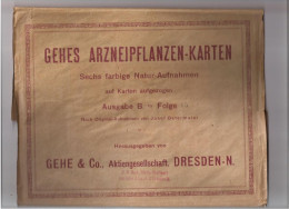 GEHES ARZNEIMITTEL KARTEN. Ausgabe B. Folge 1 Bis 15. (90 Aufnahmen) - Originele Uitgaven