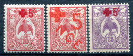 Nouvelle Calédonie       110/112 * - Unused Stamps
