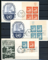 AX3a-4 Nations Unies  N° 68 + 69   Saisir !!! - FDC