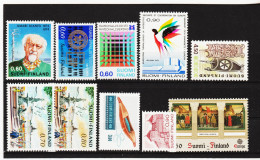 CAO159  F I N L A N D  L O T  Aus 1974/82  ** Postfrisch SIEHE ABBILDUNG - Unused Stamps