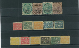 Collection De Timbres Faridkot Oblitérés 5 Timbres Différents - Faridkot