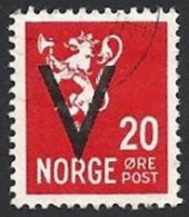 Norwegen, 1941, Mi.-Nr. 246 Y, Gestempelt - Oblitérés