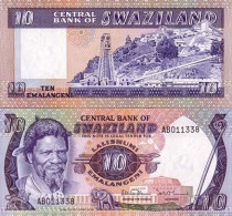 Billets De Banque Swaziland Pk N° 10 - 10 Lilangeni - Swasiland