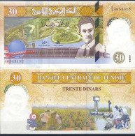 Billet De Collection Tunisie Pk N° 89 - 30 Dinar - Tunisia